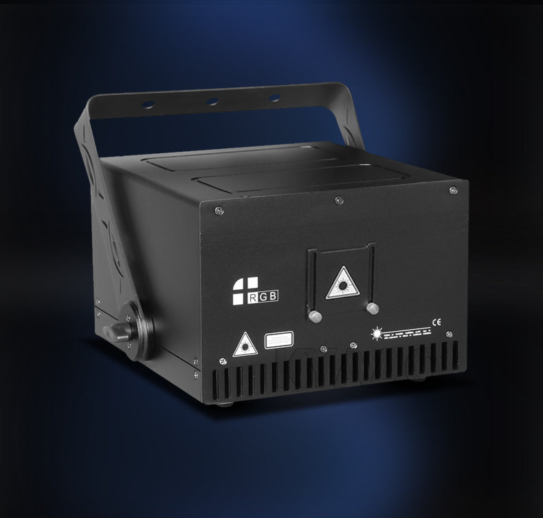 ull Color ILDA Laser Light 12W | 25kpps RGB Animation Laser | Bluetooth APP & Sound Activated DJ Disco Lighting for Stage Party