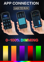 ull Color ILDA Laser Light 12W | 25kpps RGB Animation Laser | Bluetooth APP & Sound Activated DJ Disco Lighting for Stage Party