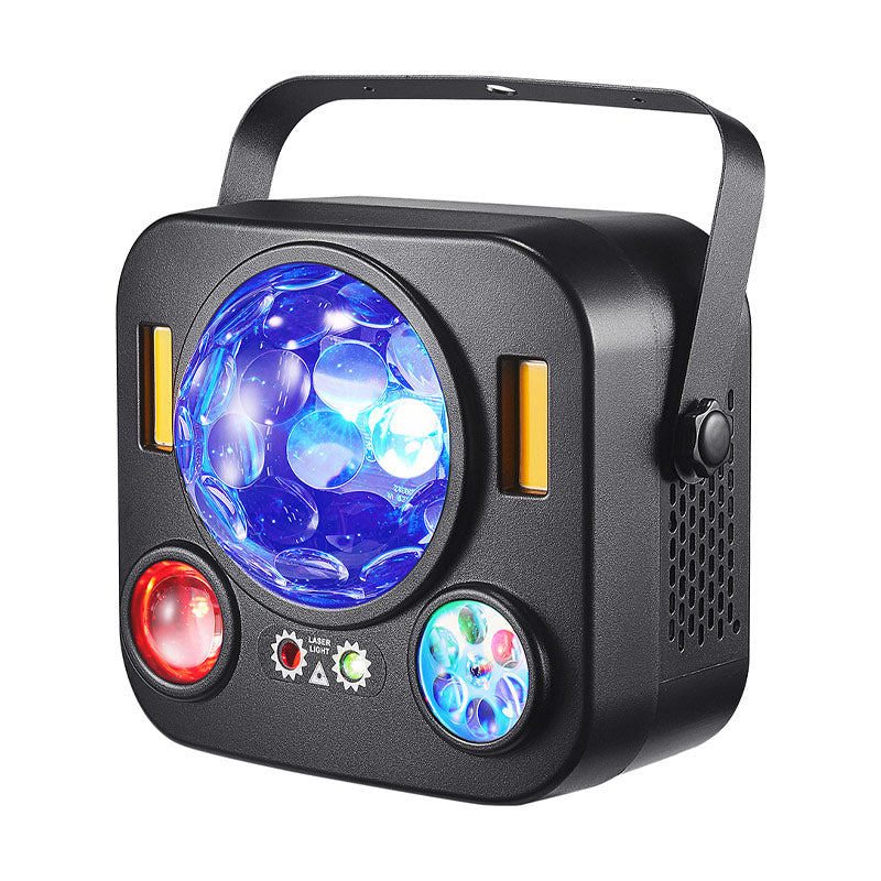 LED Party Disco Magic Ball Light Sound Activated Remote Laser Stage Pattern Projector for DJ KTV Dance