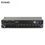 RDM8-2 RDM DMX512 Signal Splitter Amplifier 8 Way Opto Isolated DMX Distributor for Stage Lighting