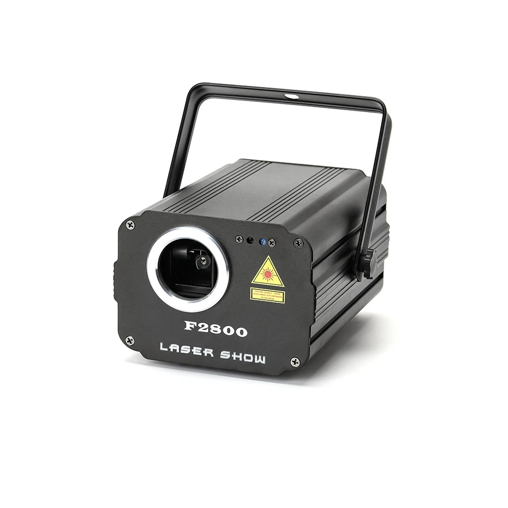 F2800 1.4W RGB Animation Laser Light with DMX512 | Professional Stage Laser Projector for DJ Club Bar Party