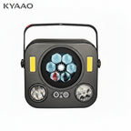 LED Party Disco Magic Ball Light Sound Activated Remote Laser Stage Pattern Projector for DJ KTV Dance