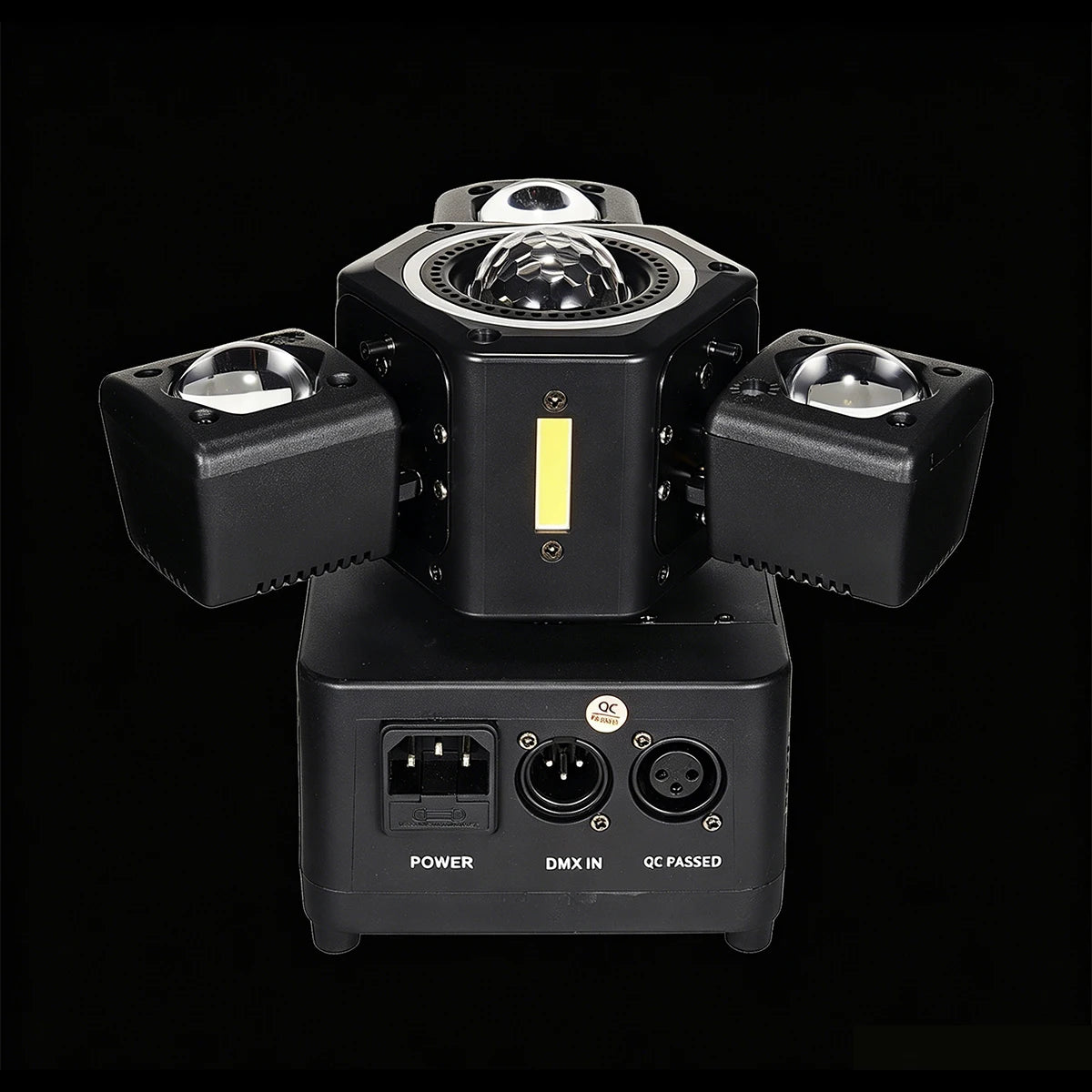 DMX512 RGBW 4in1 Strobe DJ Light LED RG Laser Strobe Sound Active Master Slave Auto for Party KTV Bar Stage Wedding Disco