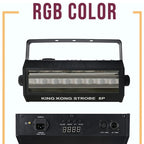 LED 200W Strobe Disco Light Music Stroboscope DJ RGB Flash Light for Wedding Party DMX 512 Control System