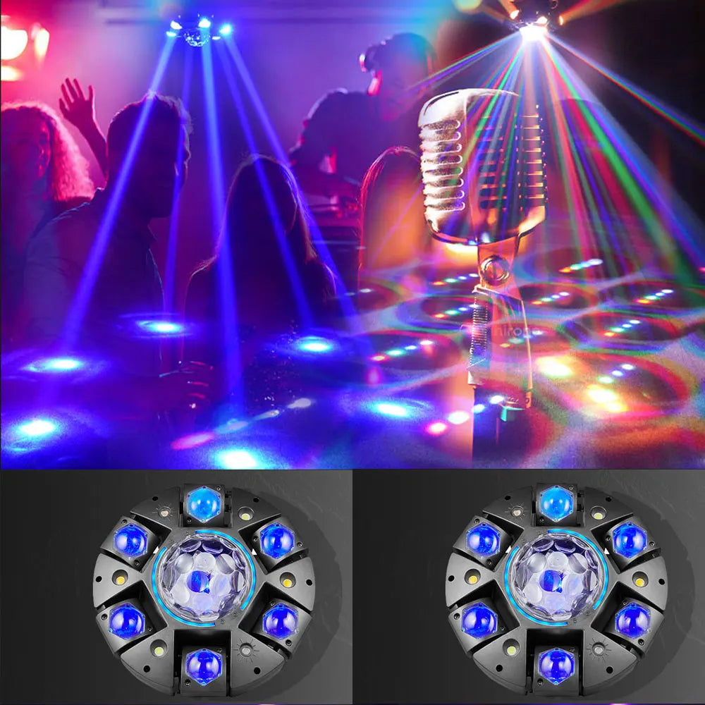 2026 New Professional Stage Light RGB Laser Moving Head DMX512 DJ Disco Club Party Effect Lighting Equipment