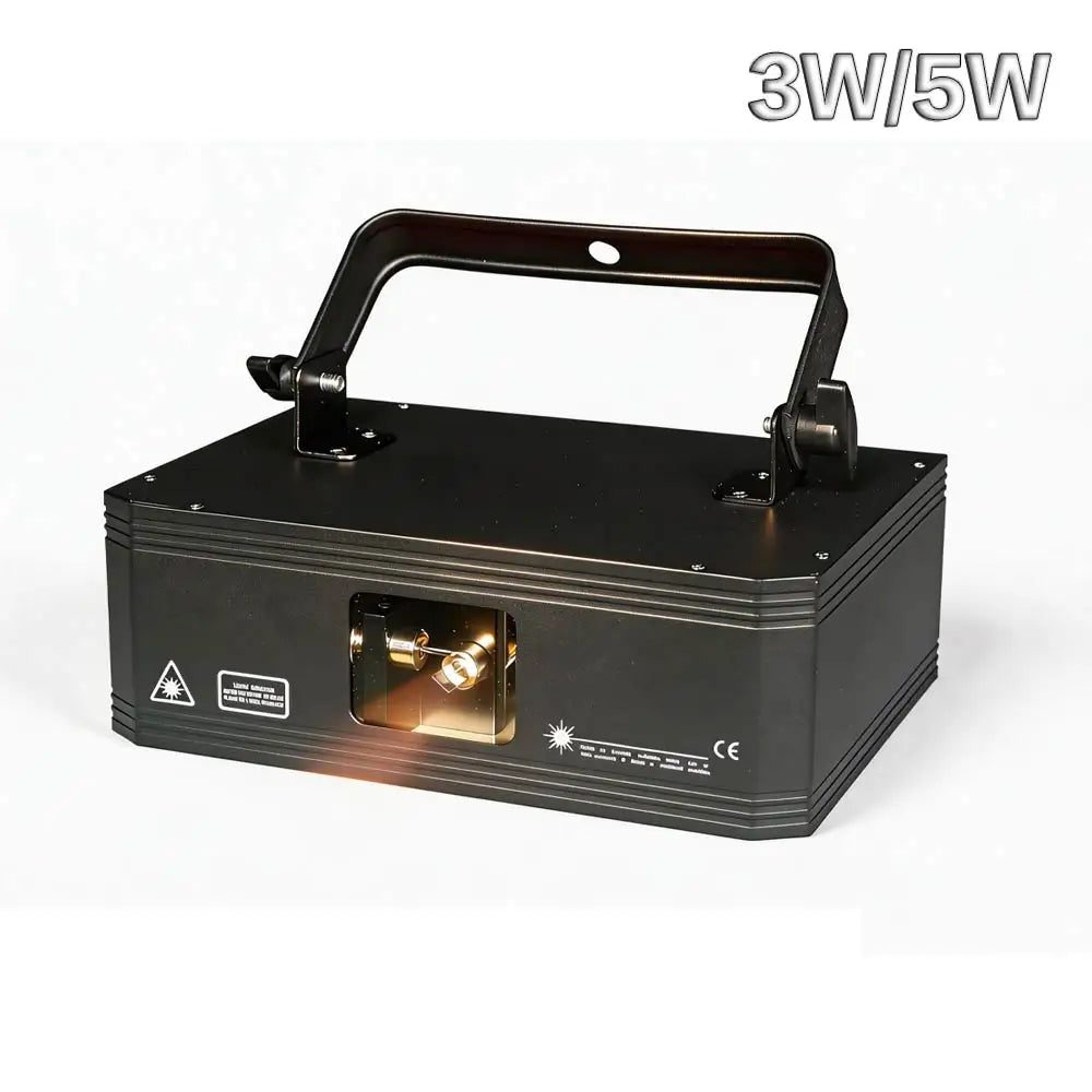 Professional 3W 5W RGB Laser Projector DMX512 Animation Stage Light for DJ Club Bar Party Show