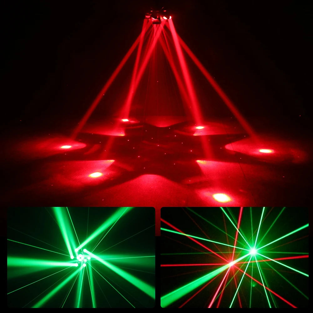 150W  Professional Stage DJ Moving Head Laser Lights DMX512 Strobe Light RGBW LED Beam 150W Disco Wedding Party Audience Lighting