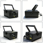 15W Professional Stage Laser Show with ILDA DMX Equipment for Events Clubs Bars Weddings Dance Activities Mall Lighting