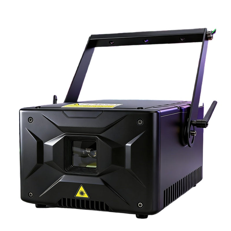 15W Professional Stage Laser Show with ILDA DMX Equipment for Events Clubs Bars Weddings Dance Activities Mall Lighting