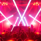 9x15W RGBW 4in1 LED Par Light | 180W DMX512 Stage Wash Uplighting | Sound Active Master/Slave with 12W Strobe for DJ Disco Party